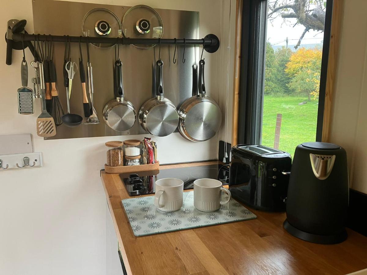1 Bed Converted Railway Wagon Near Crickhowell Esterno foto